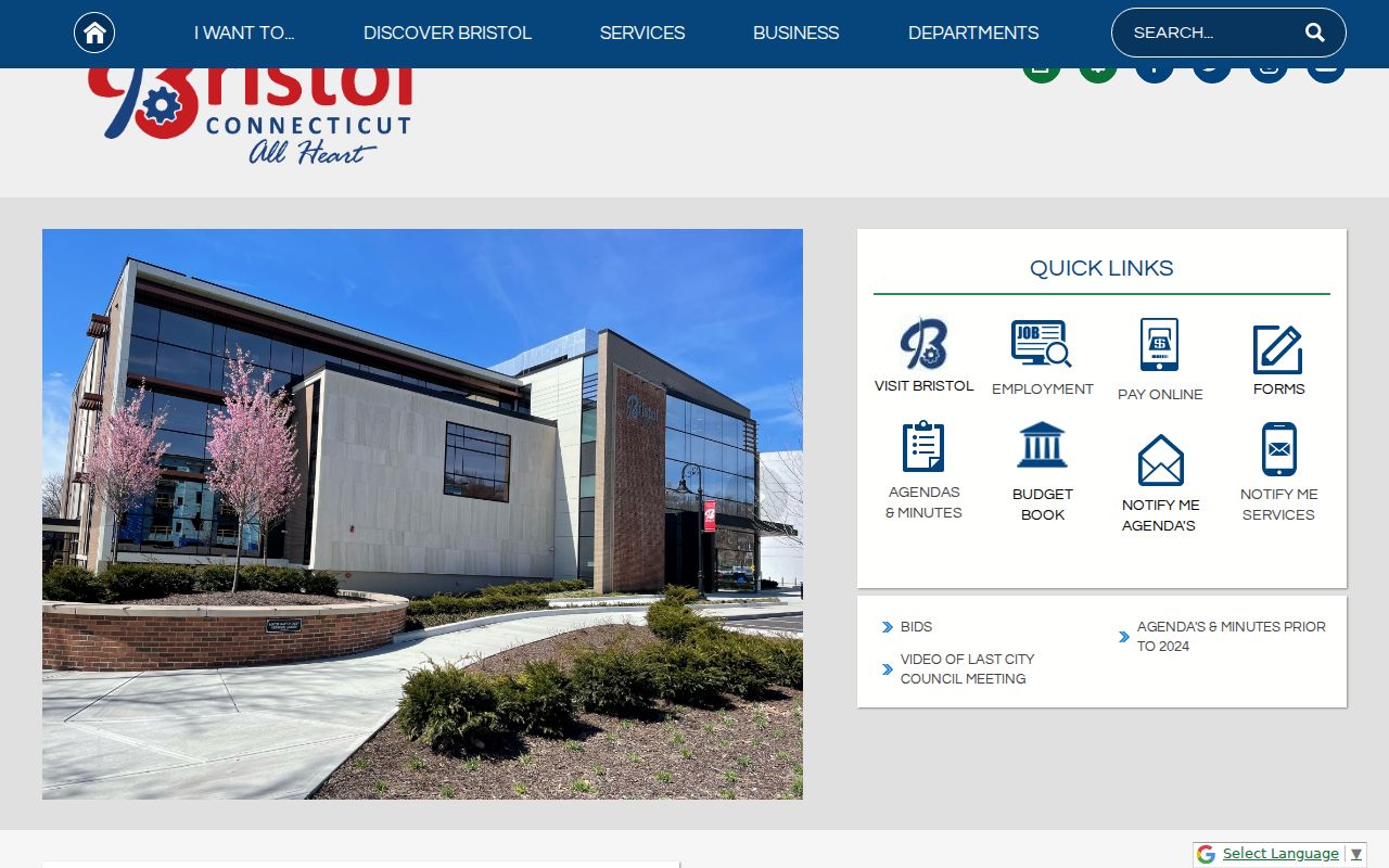 City of Bristol court records City of Bristol official homepage