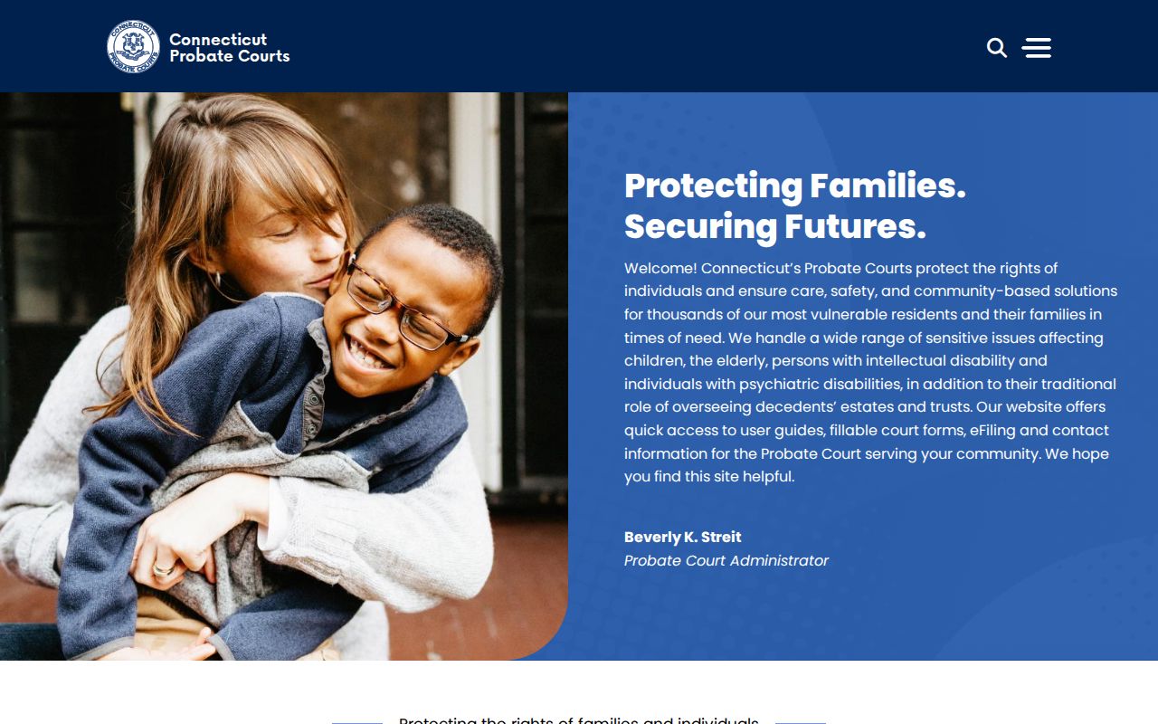 City of Bristol probate records Connecticut Probate Courts homepage
