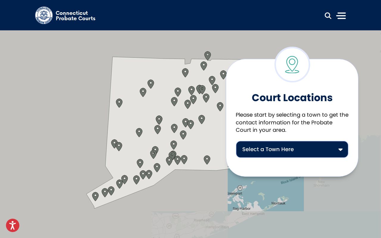 City of Bristol probate records Probate Court locator